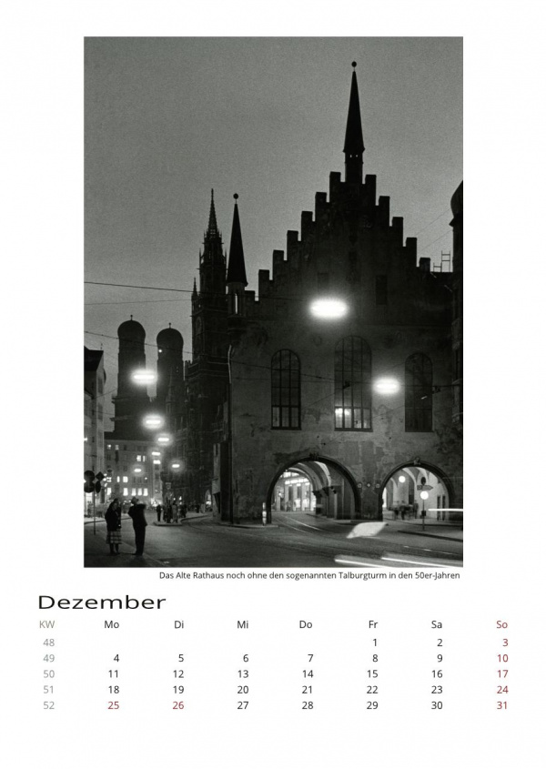 Best Of - Kalender München 2023 - Historisches München - H. Wendling