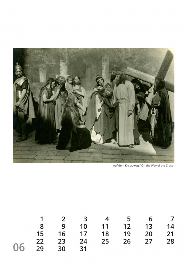 Kalender - Oberammergau und seine Passionsspiele 1922 - Hofphotograph H. Traut