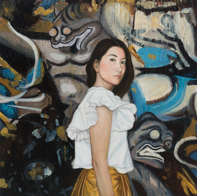 Portraibild, gemalt von Haiying Xu