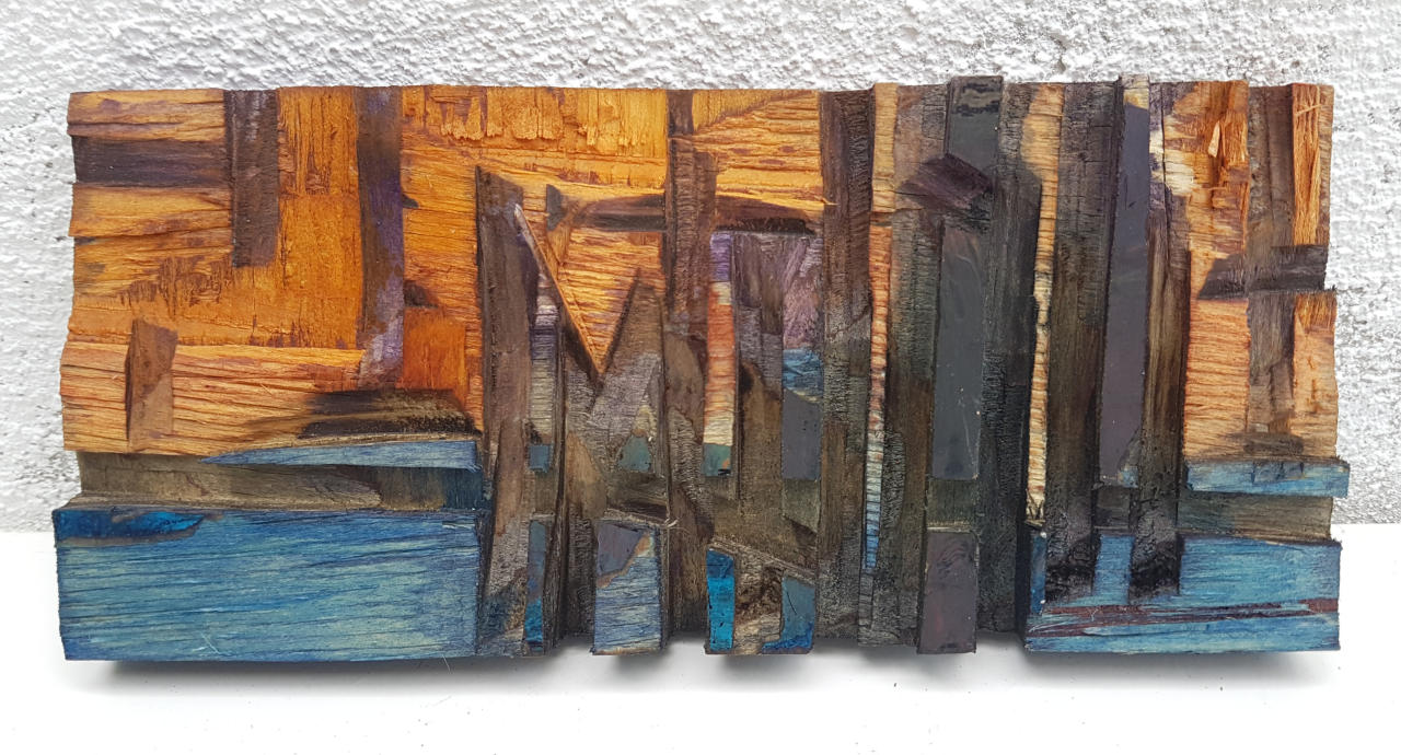 Holzbild von Elsa Nietmann