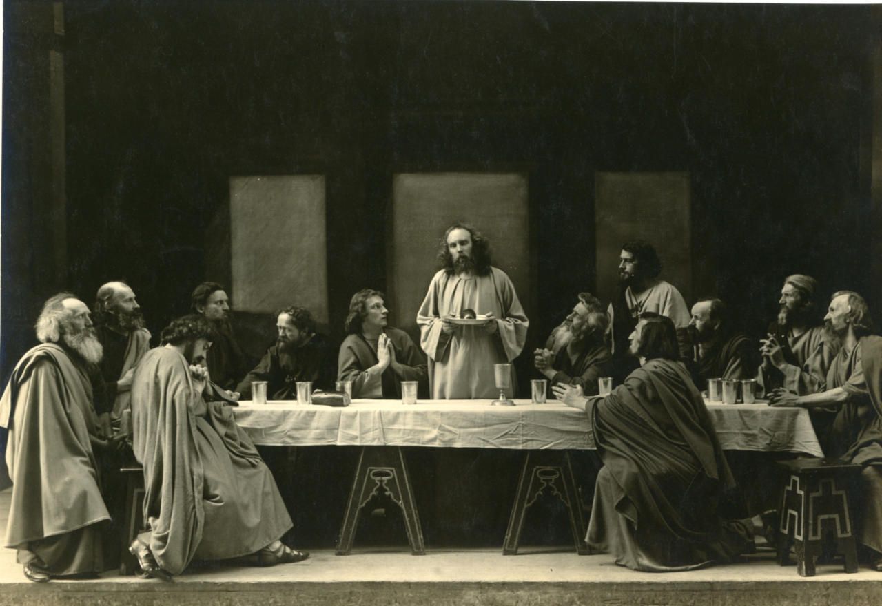 Abendmahl. Fotografie von H. Traut.