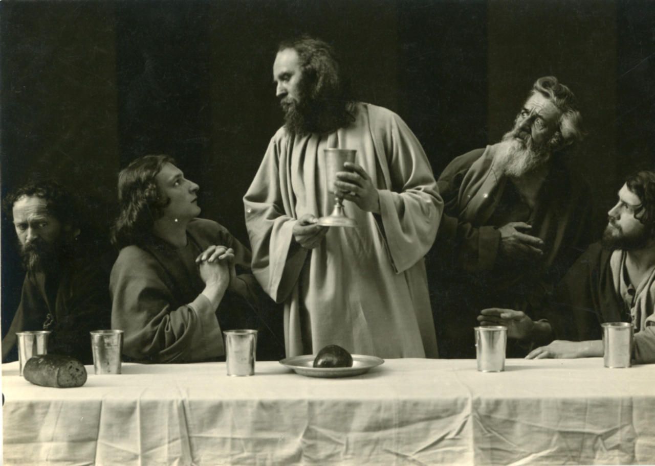 Abendmahl. Fotografie von H. Traut.