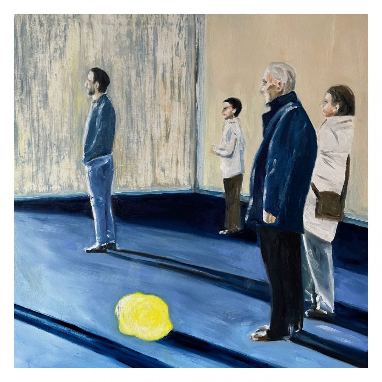 »MENSCH IM RAUM«
Ölgemälde von Michaela Steiger
