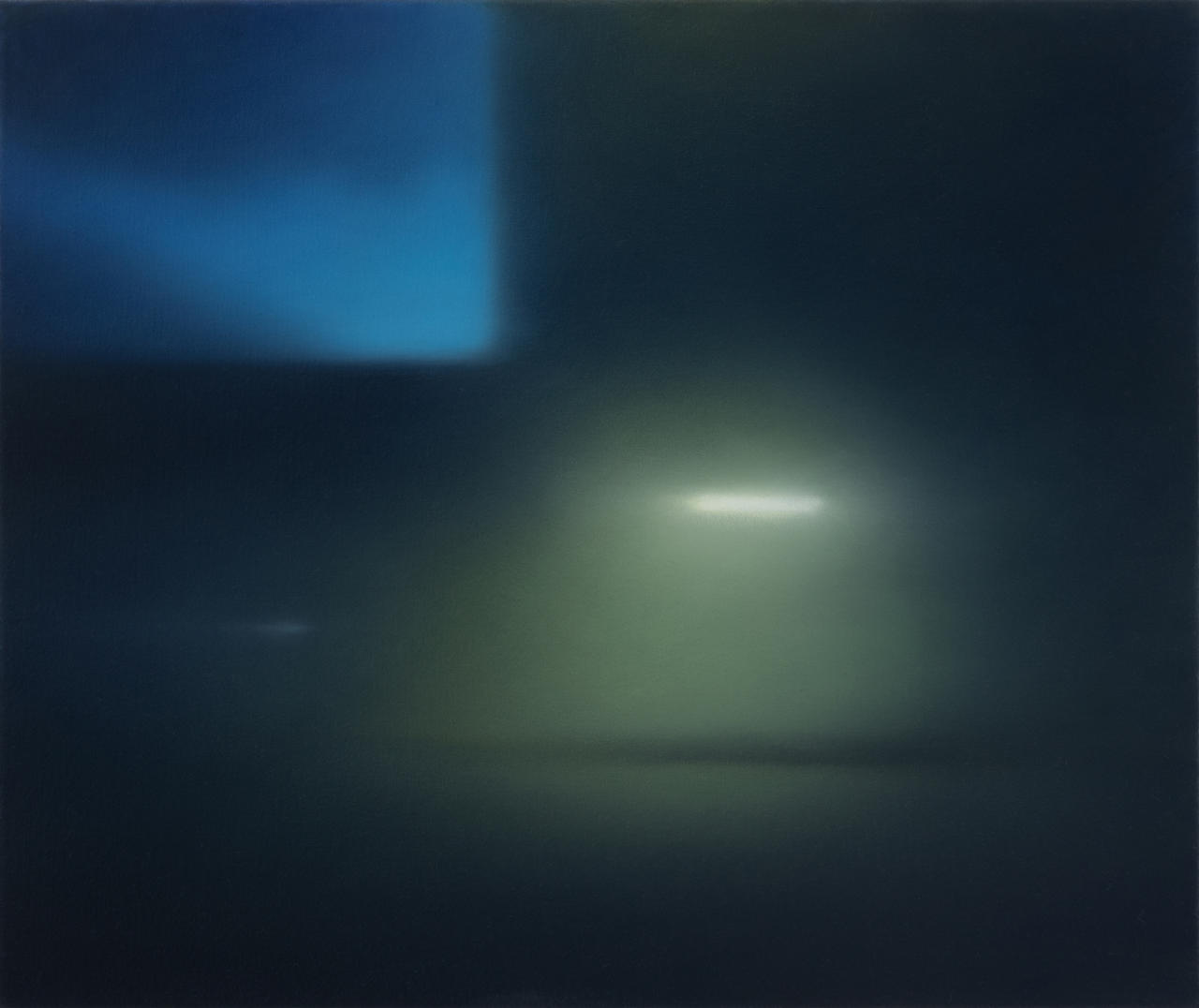 Manuel Rumpf, O.T. #1, 2025, 30x36, Öl auf Leinwand