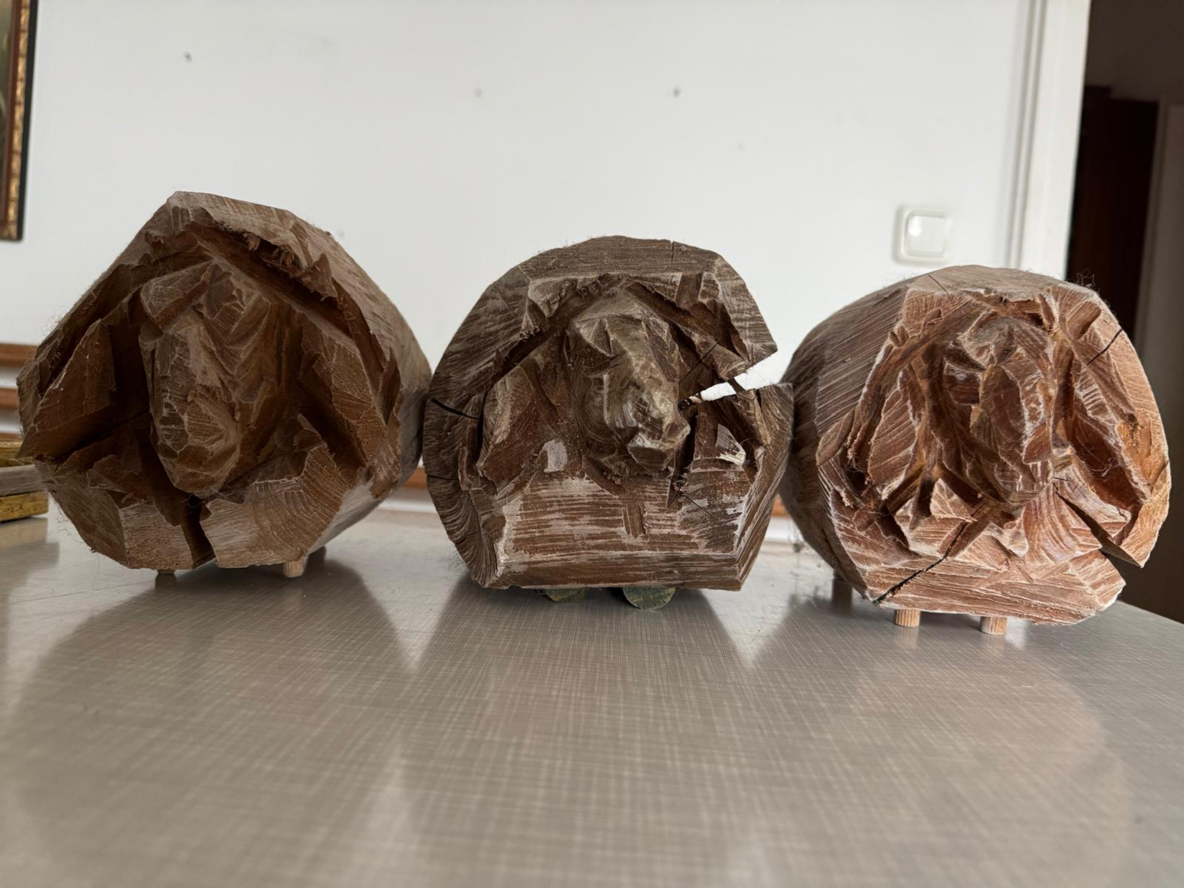 Elsa Nietmann, Gruppe geschnitzter Schäfchen